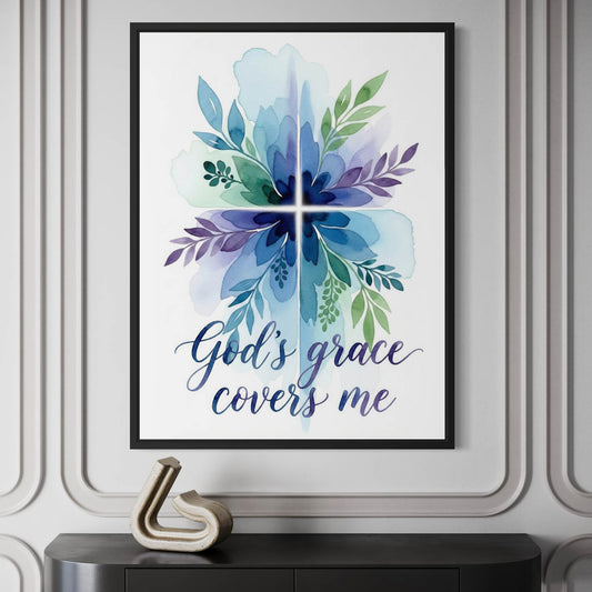 God's Grace - Christian Art Print