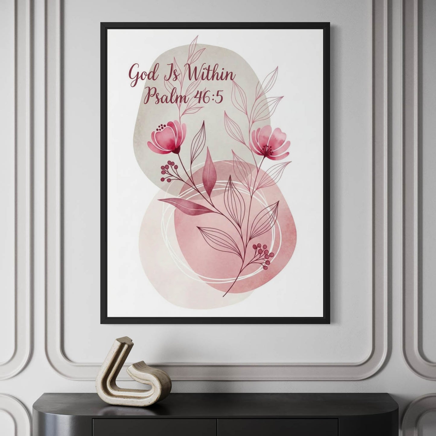 God is Within - Art Print