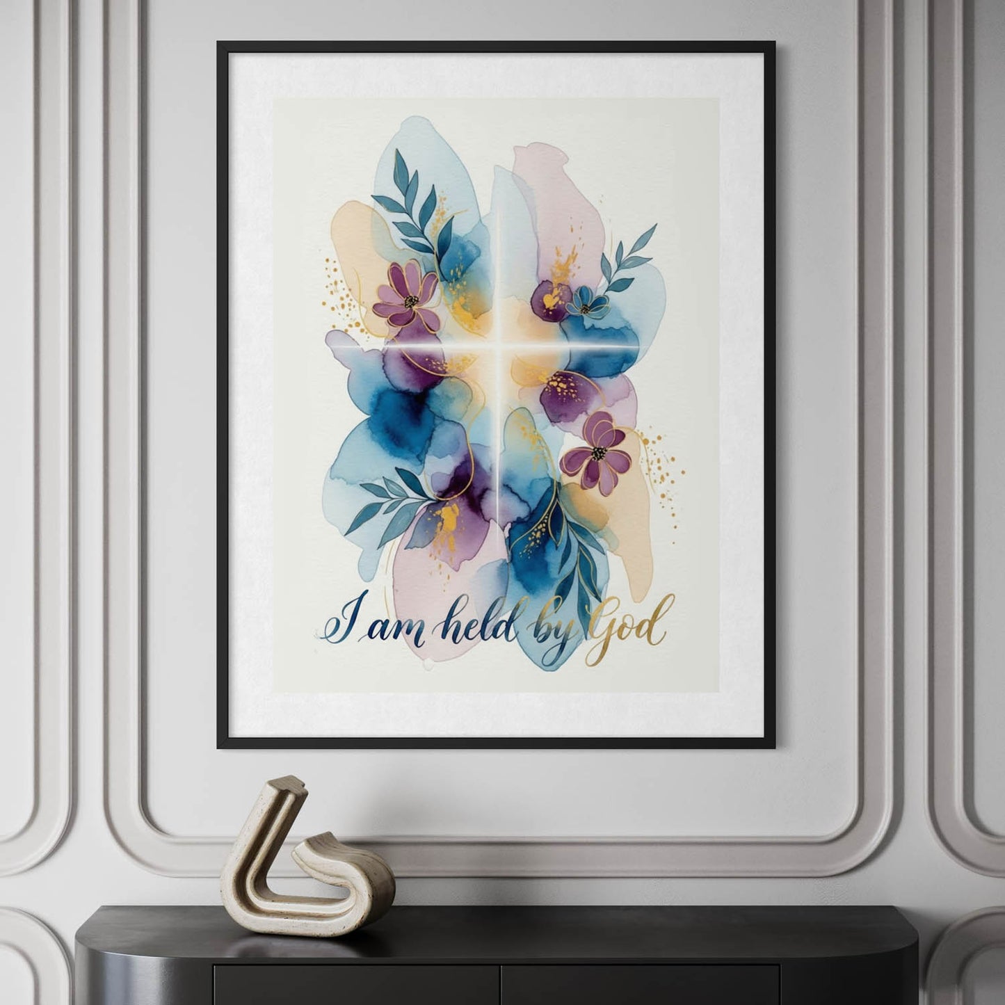I Am Held by God - Art Print