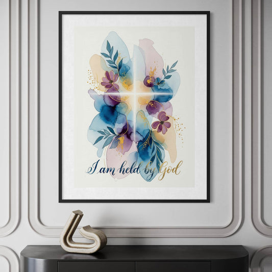 I Am Held by God - Art Print