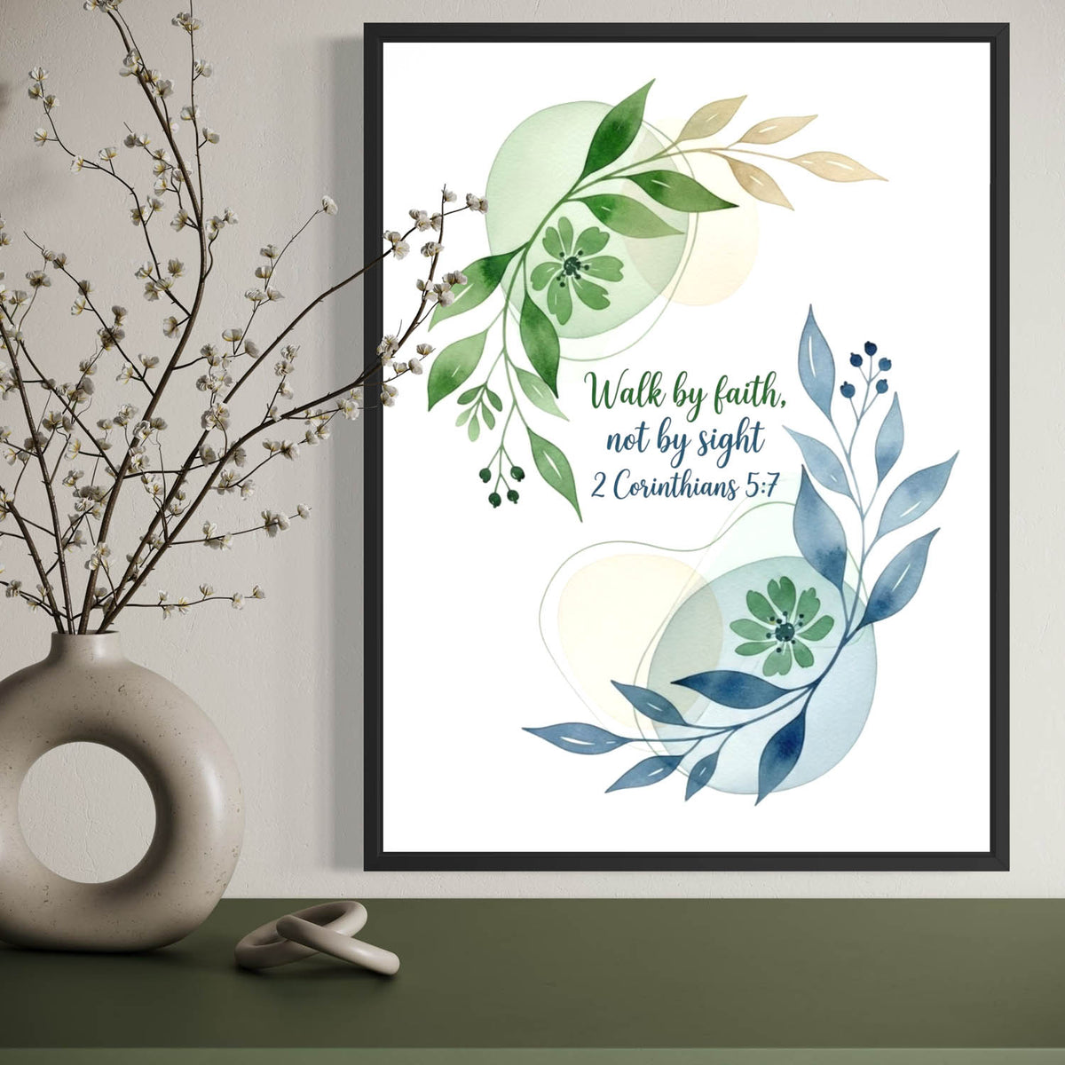 Walk by Faith - Art Print