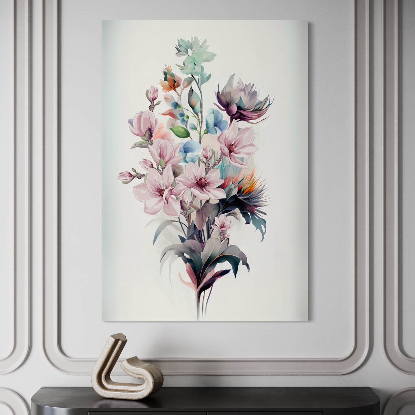 Petals of Serenity - Canvas Wall Art