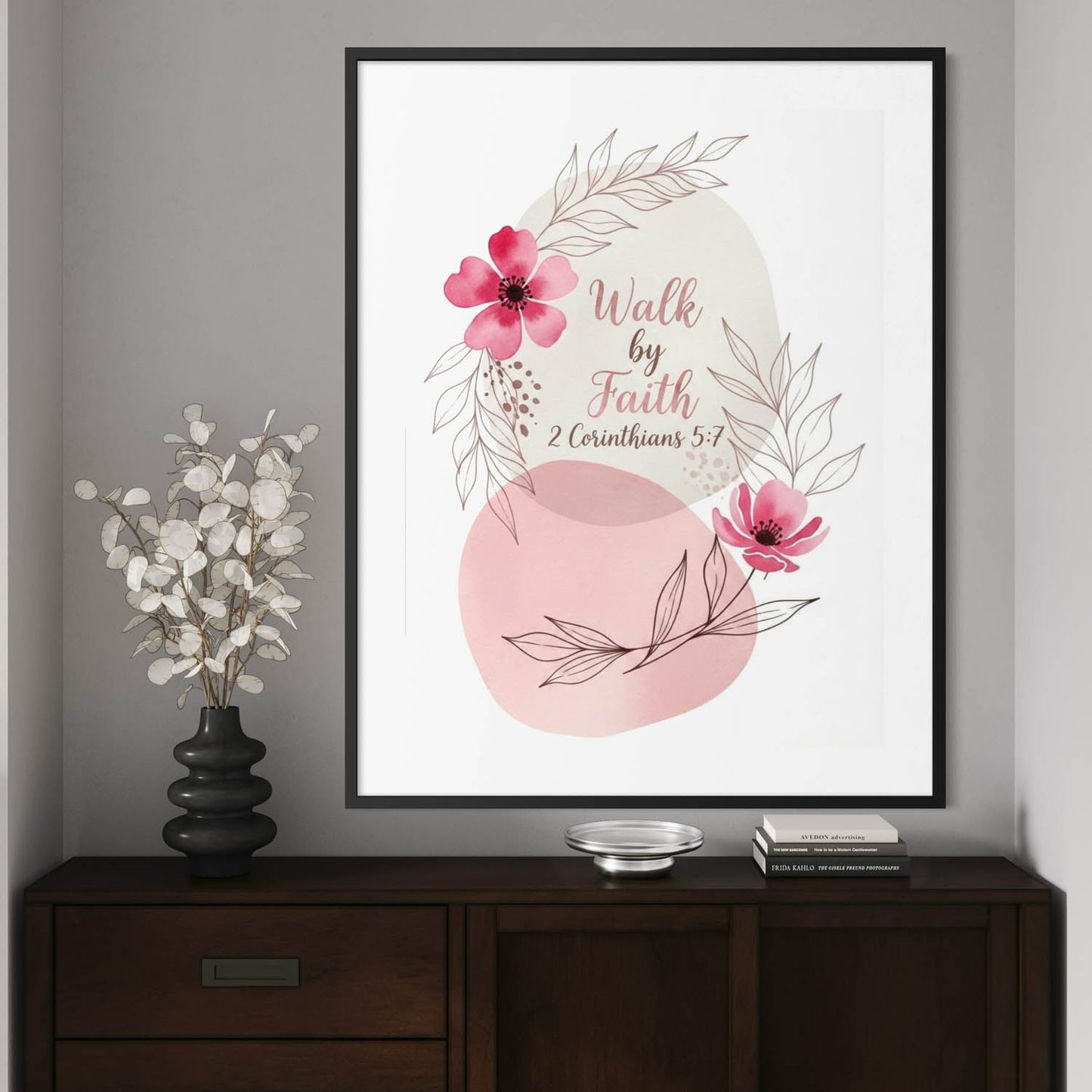 Walk by Faith - Christian Art Print