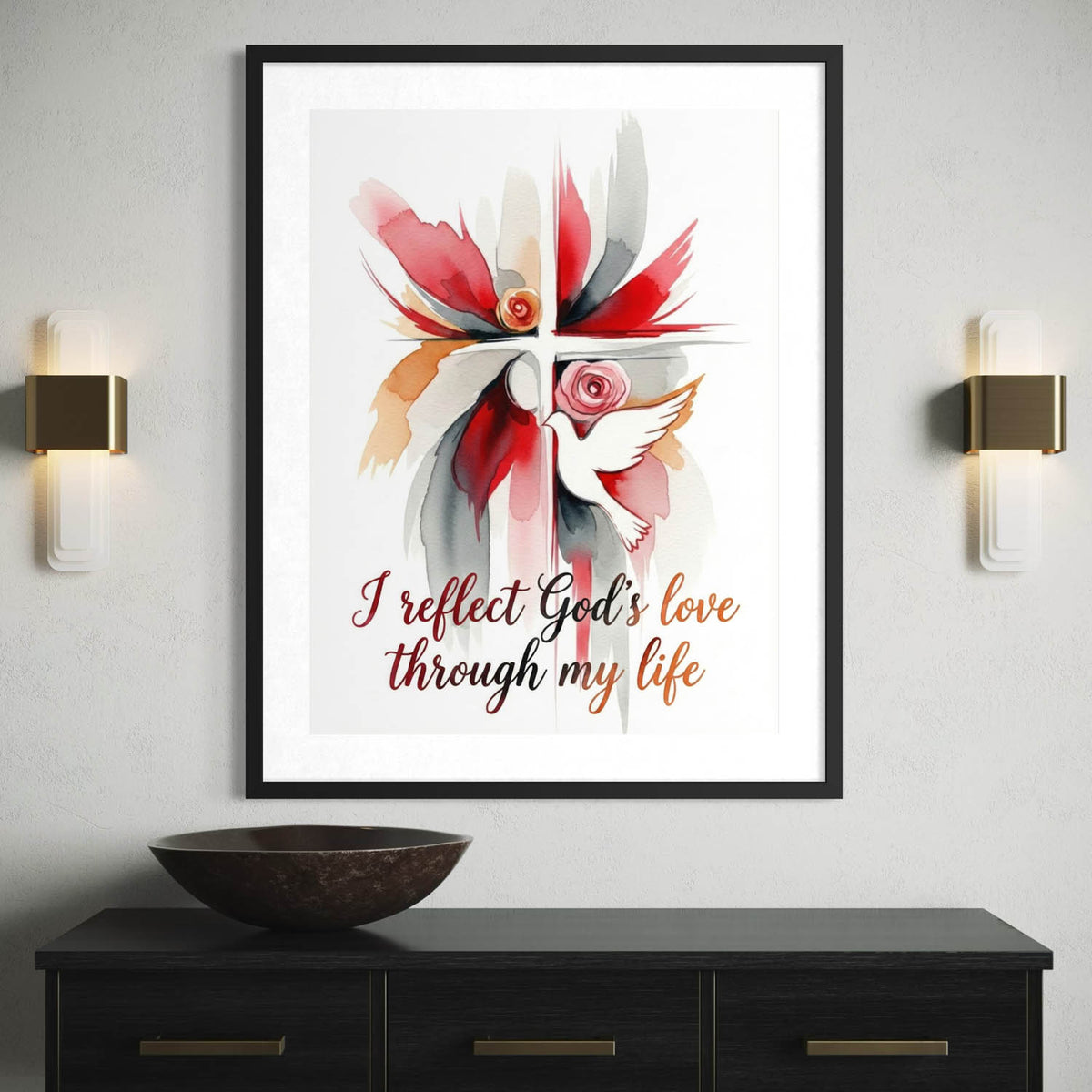 I Reflect God's Love - Art Print