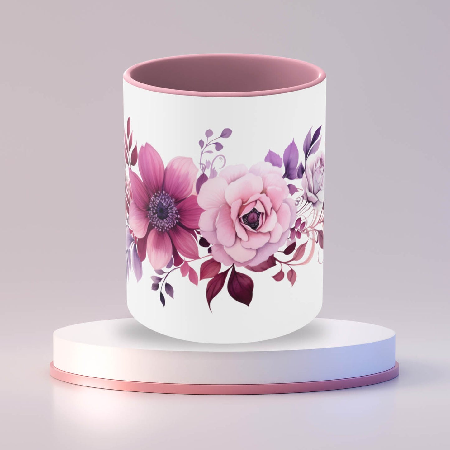 Elegant Floral Mug