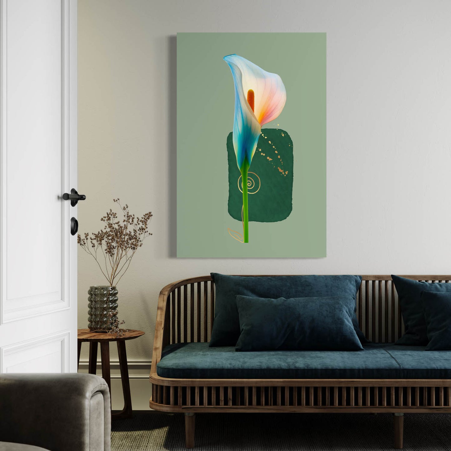 Whispered Elegance – Floral Art Print