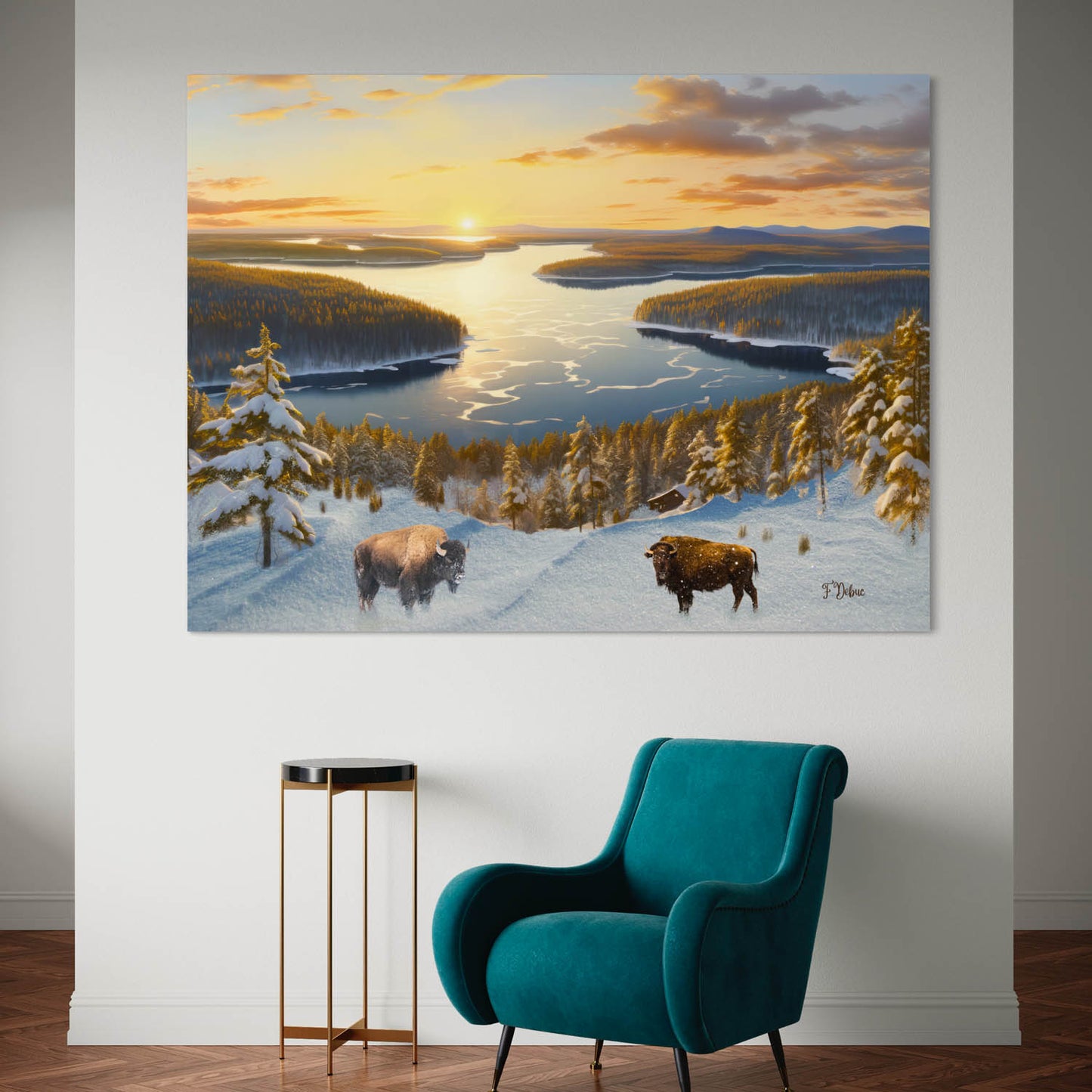 Serene Sunrise - Canvas Wall Art