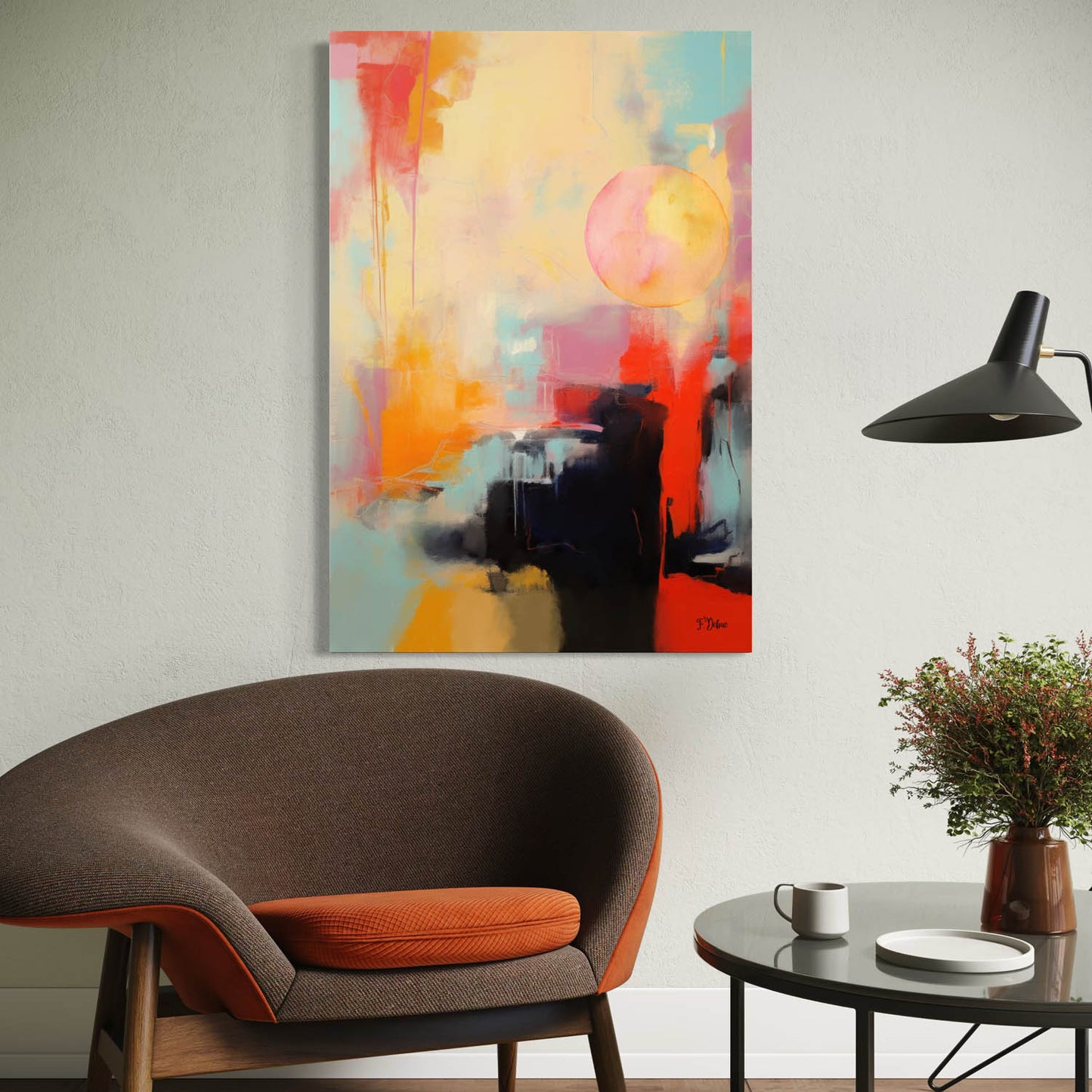 Modern Expressive Abstract - Canvas Wall Art