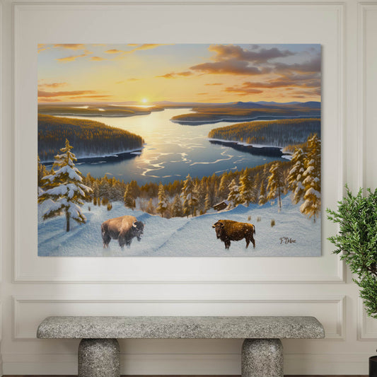 Serene Sunrise - Canvas Wall Art