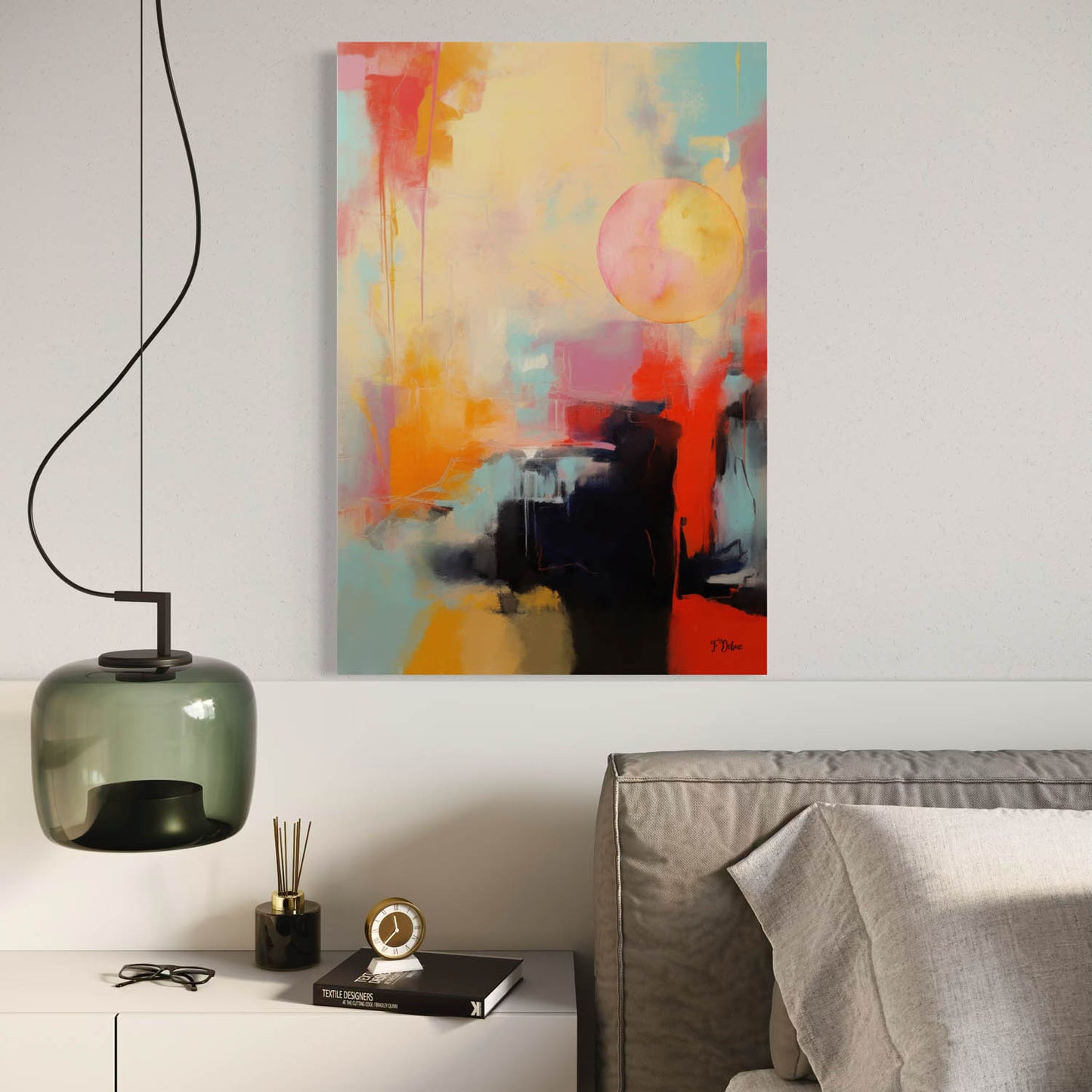 Modern Expressive Abstract - Canvas Wall Art
