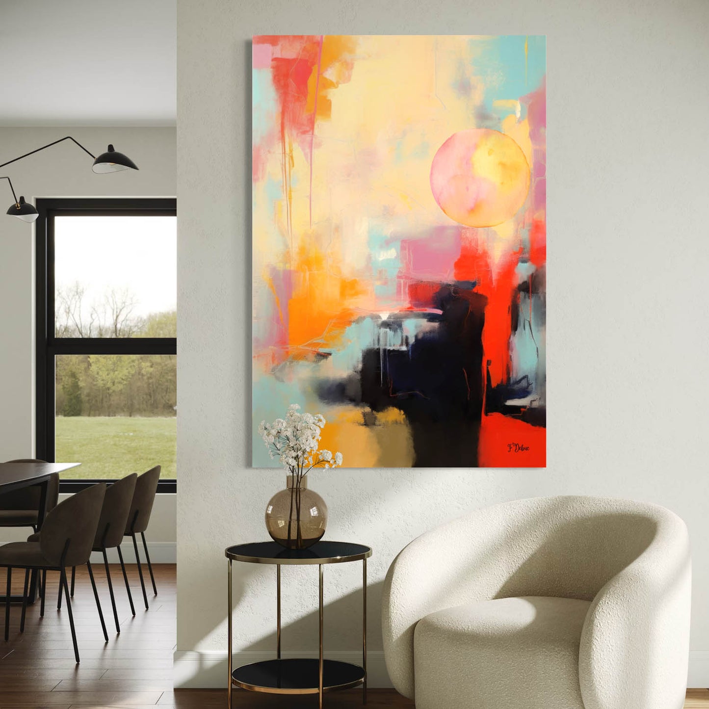 Modern Expressive Abstract - Canvas Wall Art