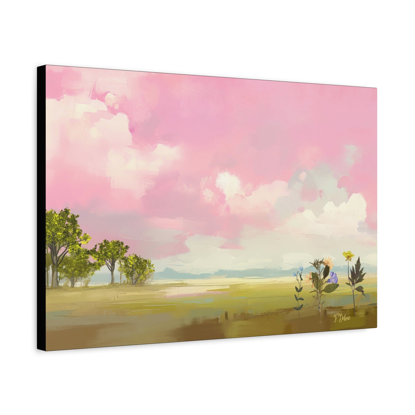 Pastel Serenity - Canvas Wall Art