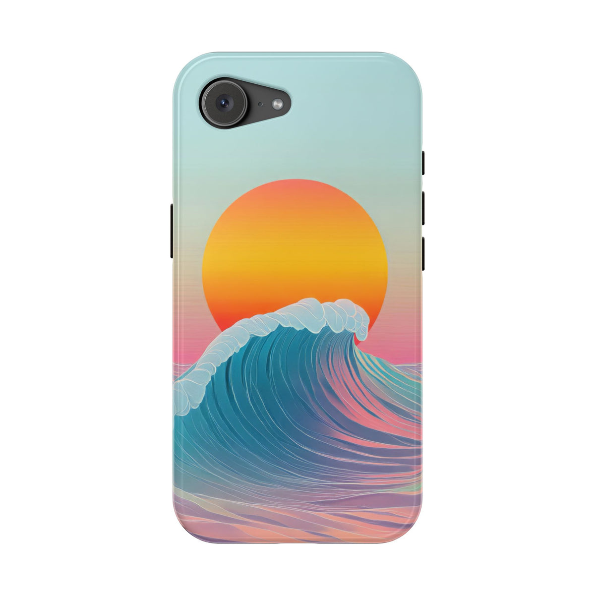 Sunset Wave - Magnetic iPhone Case