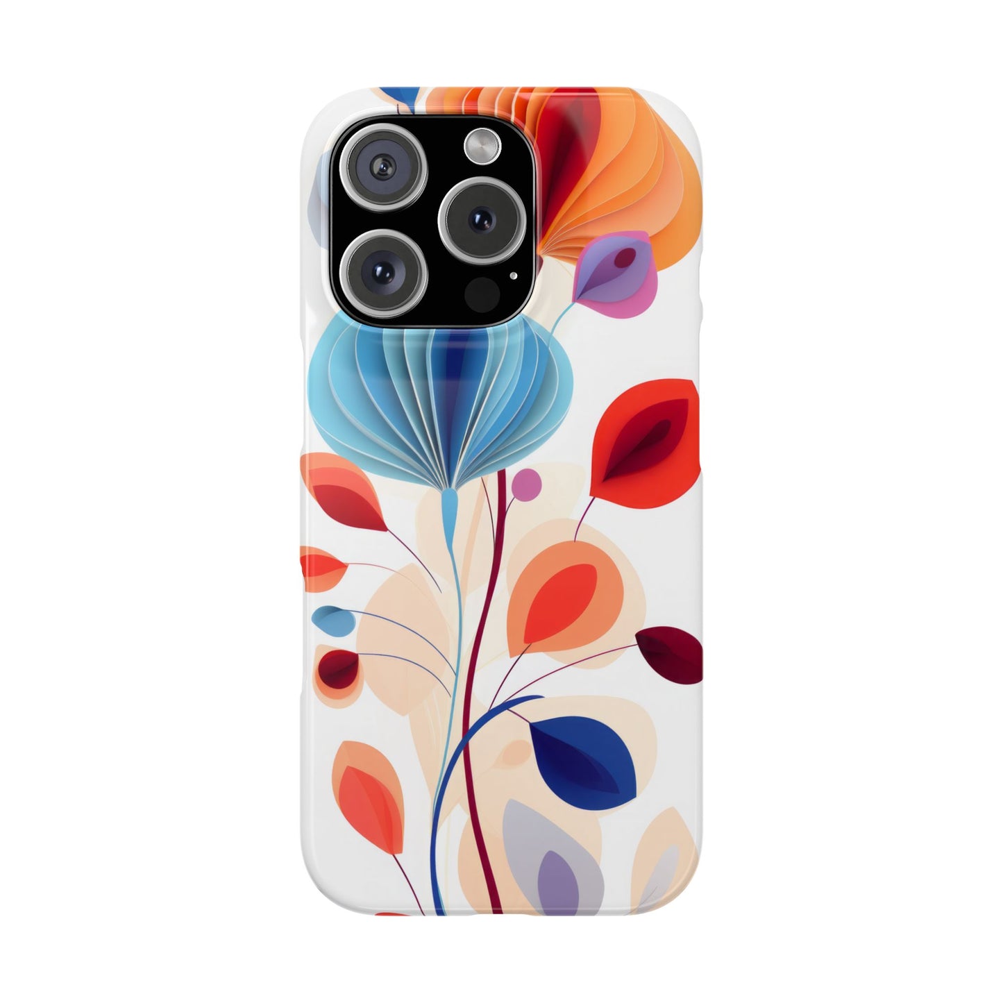 Stylish Floral - iPhone Case