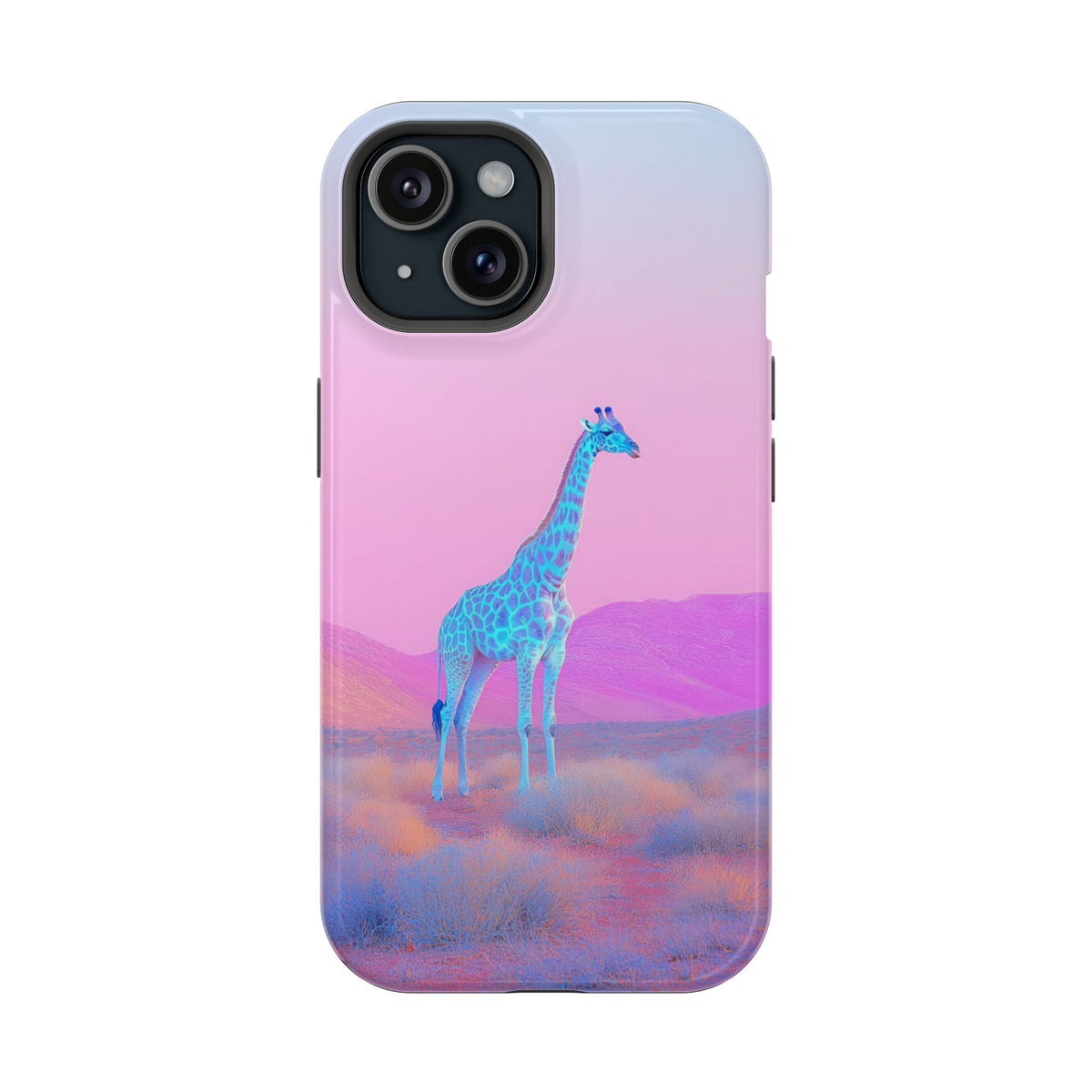 Giraffe Landscape - Magnetic iPhone Case