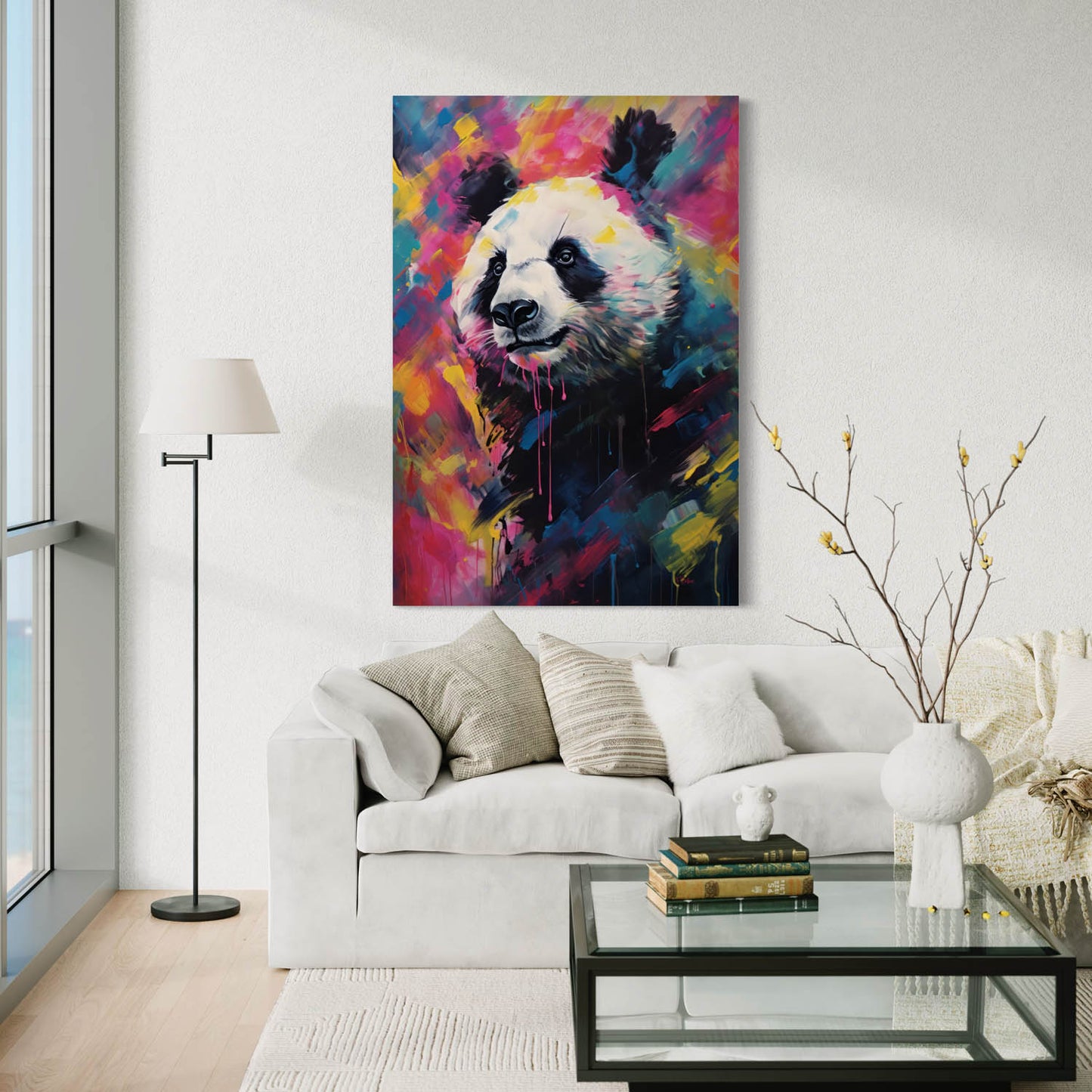 Gentle Panda - Canvas Wall Art