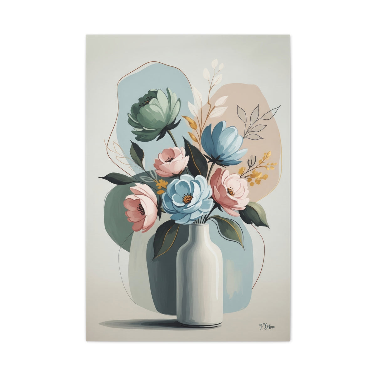 Floral Still Life - Canvas Wall Art
