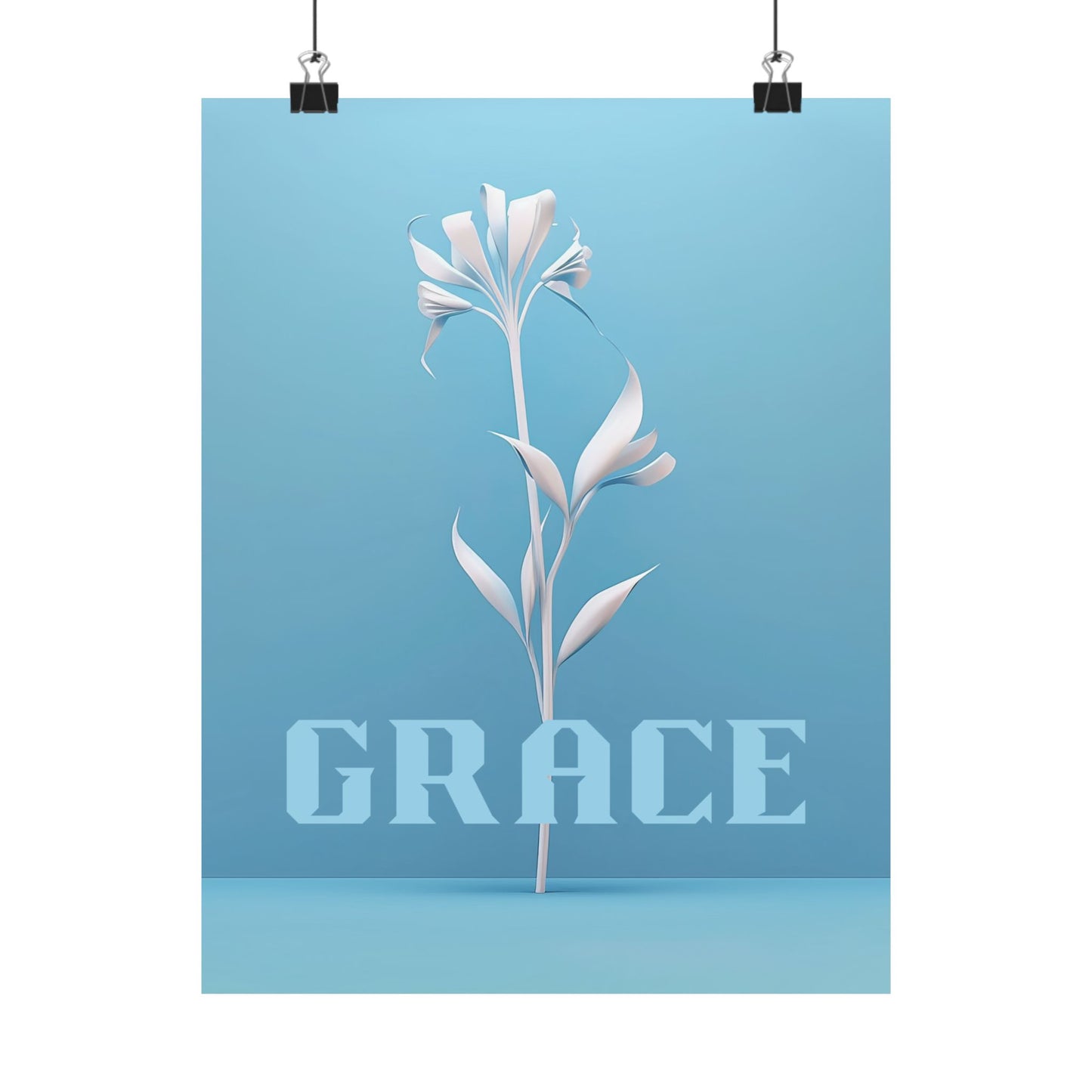 Grace – Floral Art Print