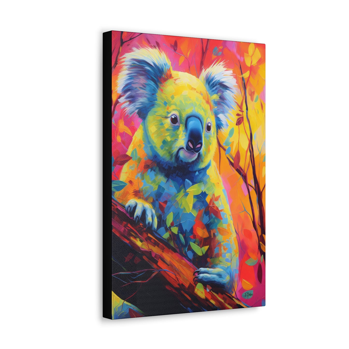 Peaceful Koala - Canvas Wall Art