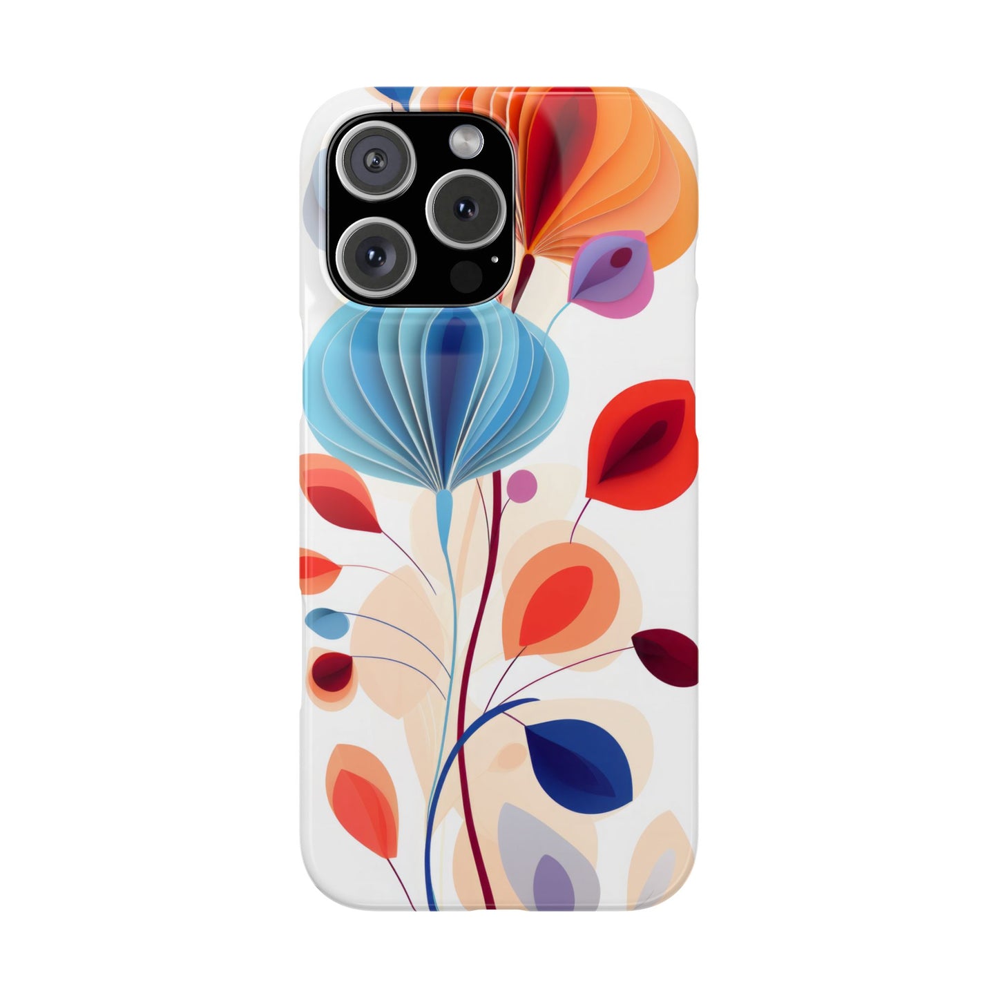 Stylish Floral - iPhone Case