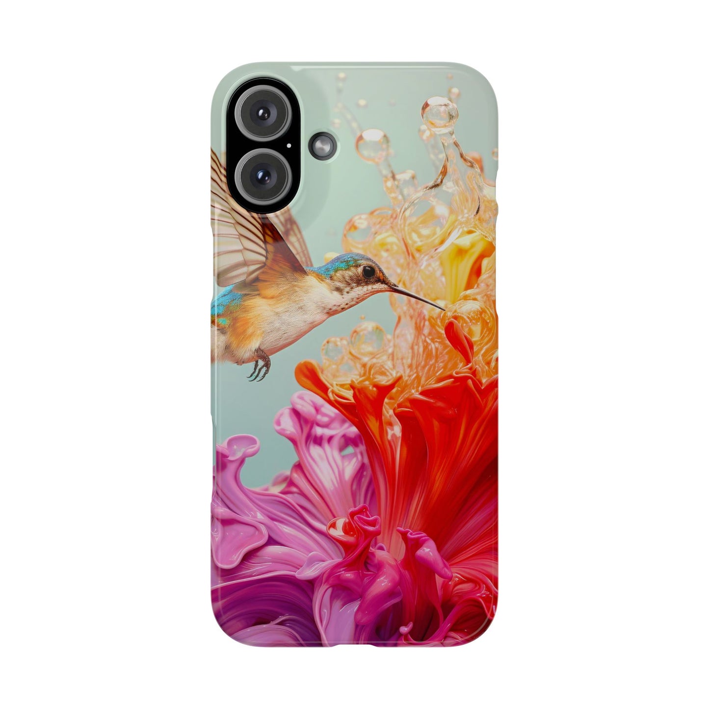 Playful Bird - iPhone Case