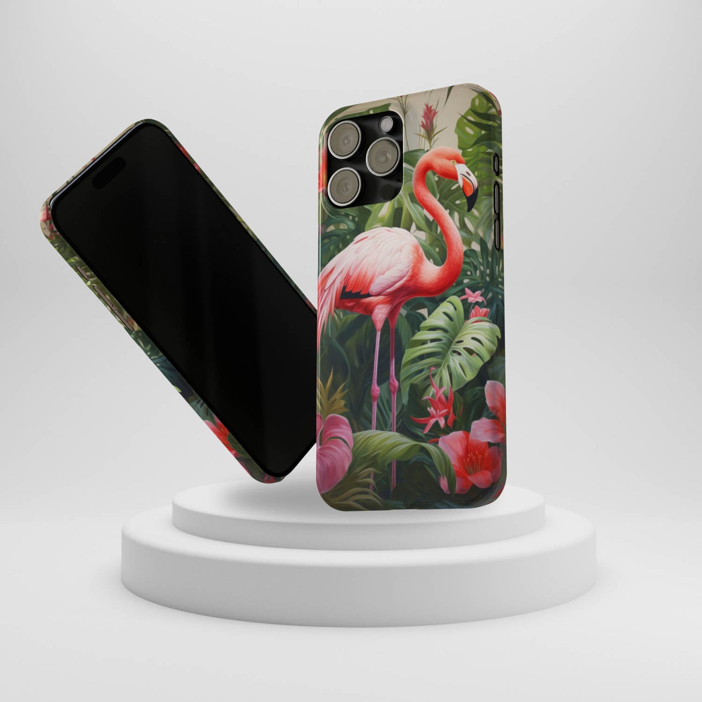 Graceful Flamingo iPhone Case