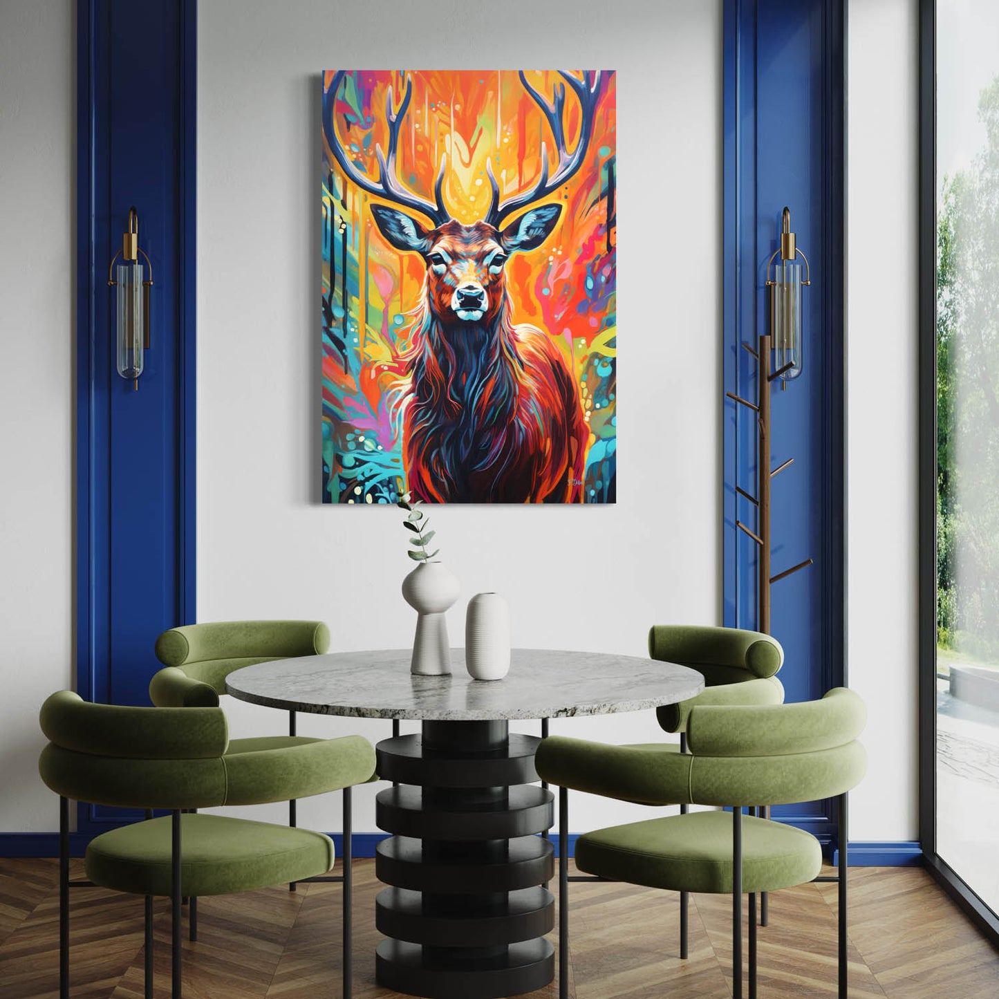 Regal Stag - Canvas Wall Art