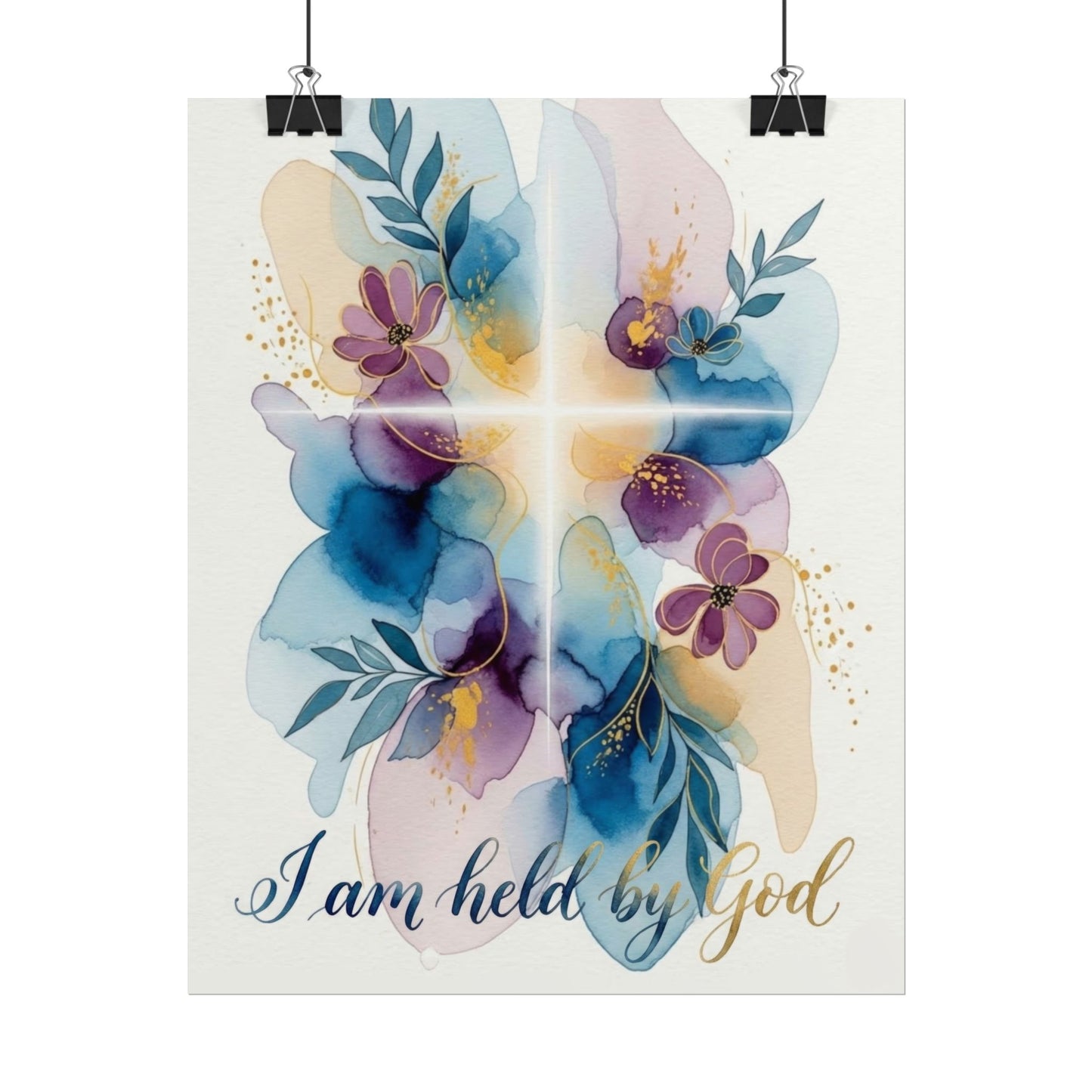 I Am Held by God - Art Print