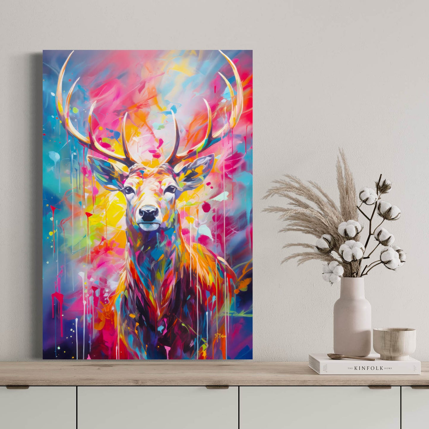 Noble Deer - Canvas Wall Art