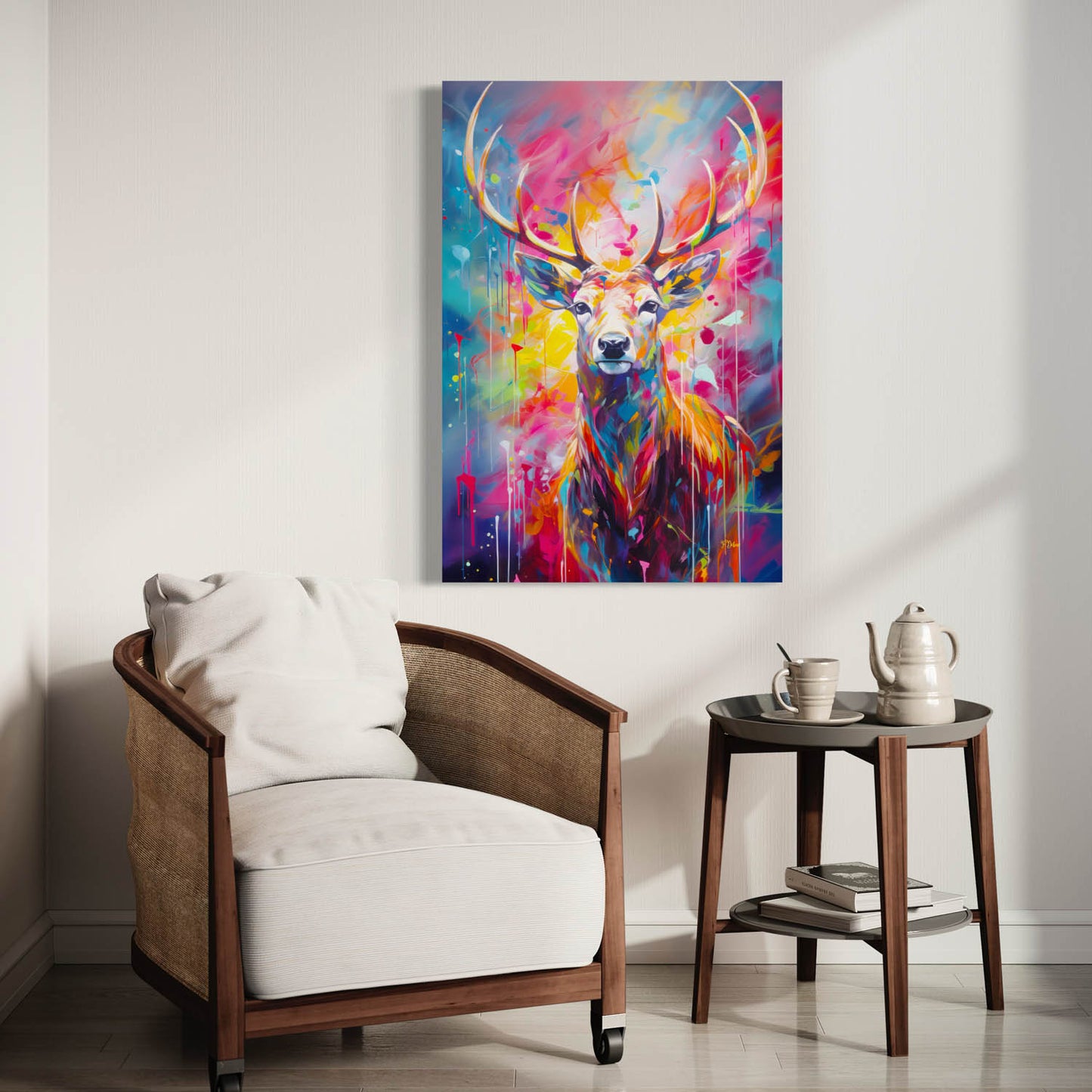 Noble Deer - Canvas Wall Art