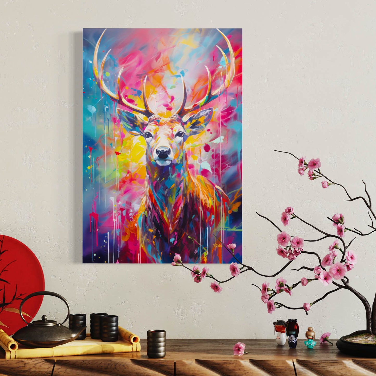 Noble Deer - Canvas Wall Art