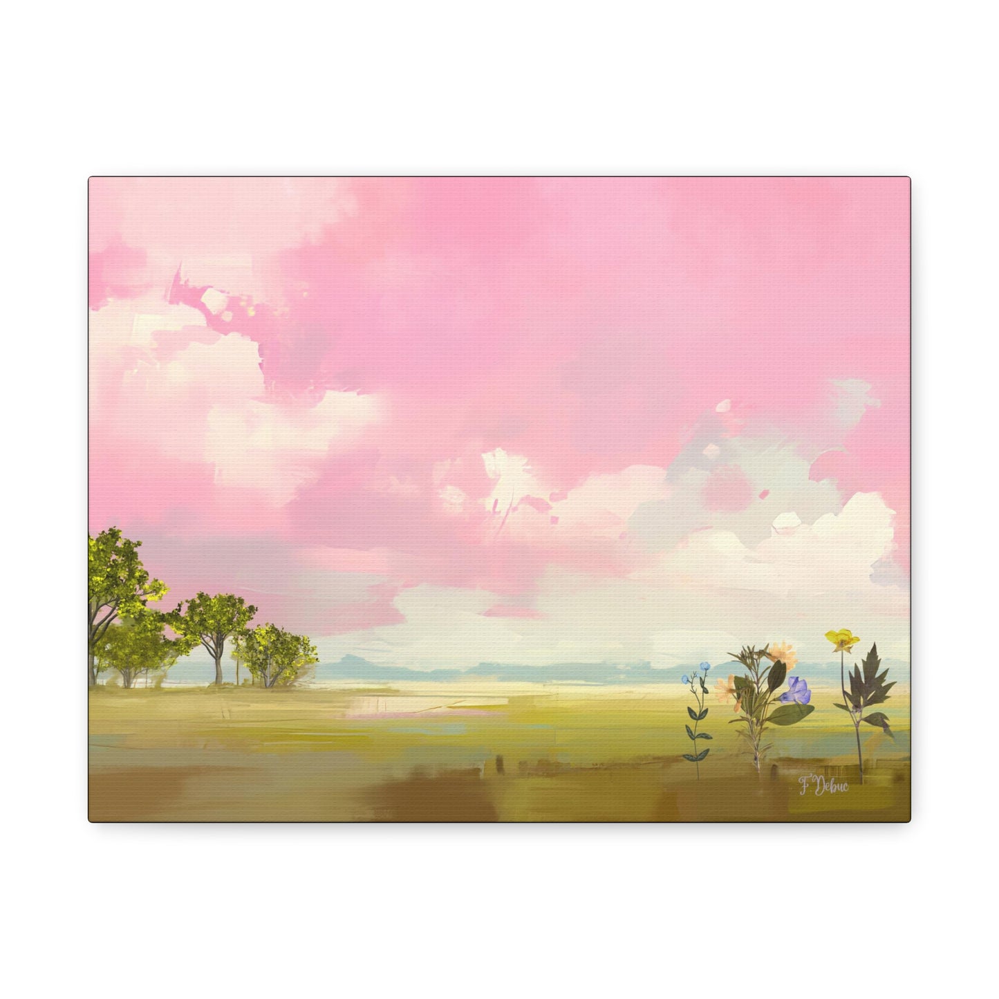 Pastel Serenity – Canvas Art Print