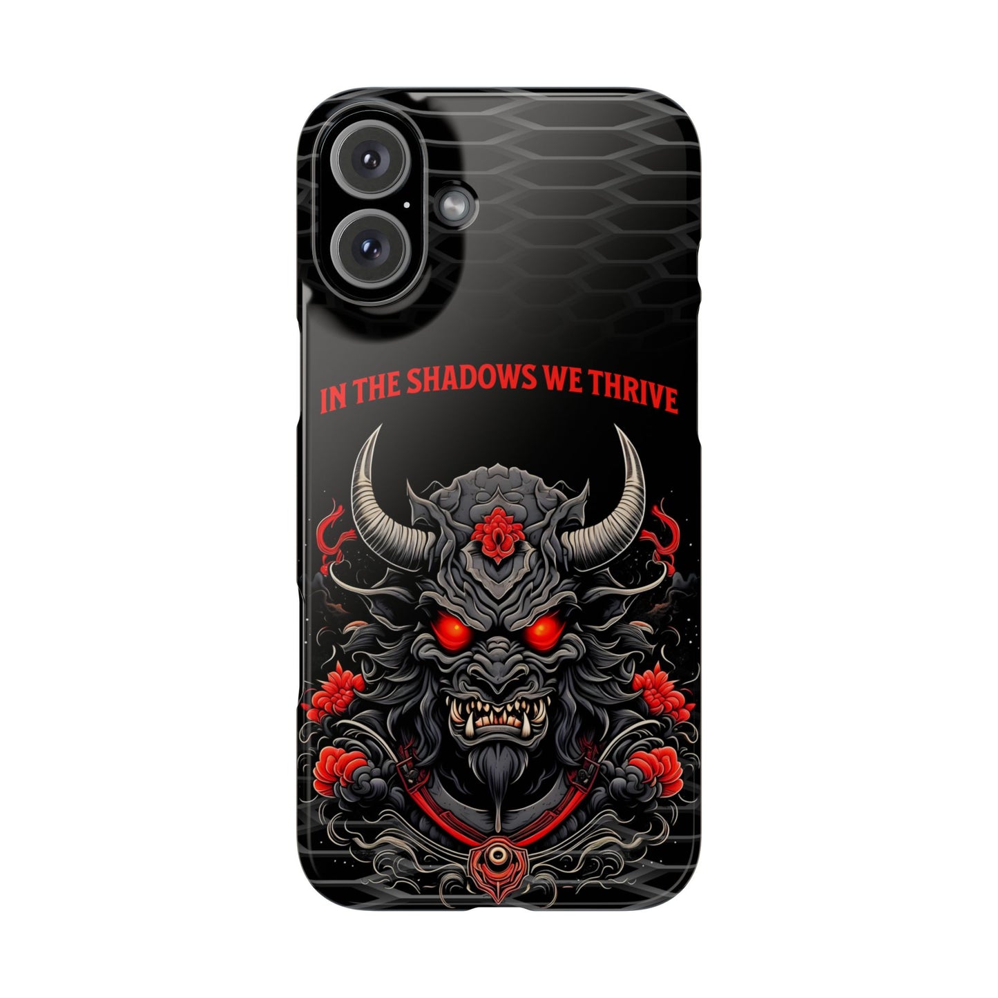 Embrace the Dark - iPhone Case