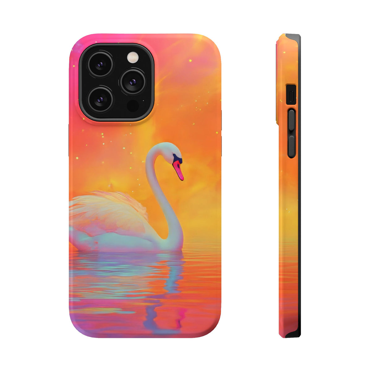 Sunset Swan - Magnetic iPhone Case