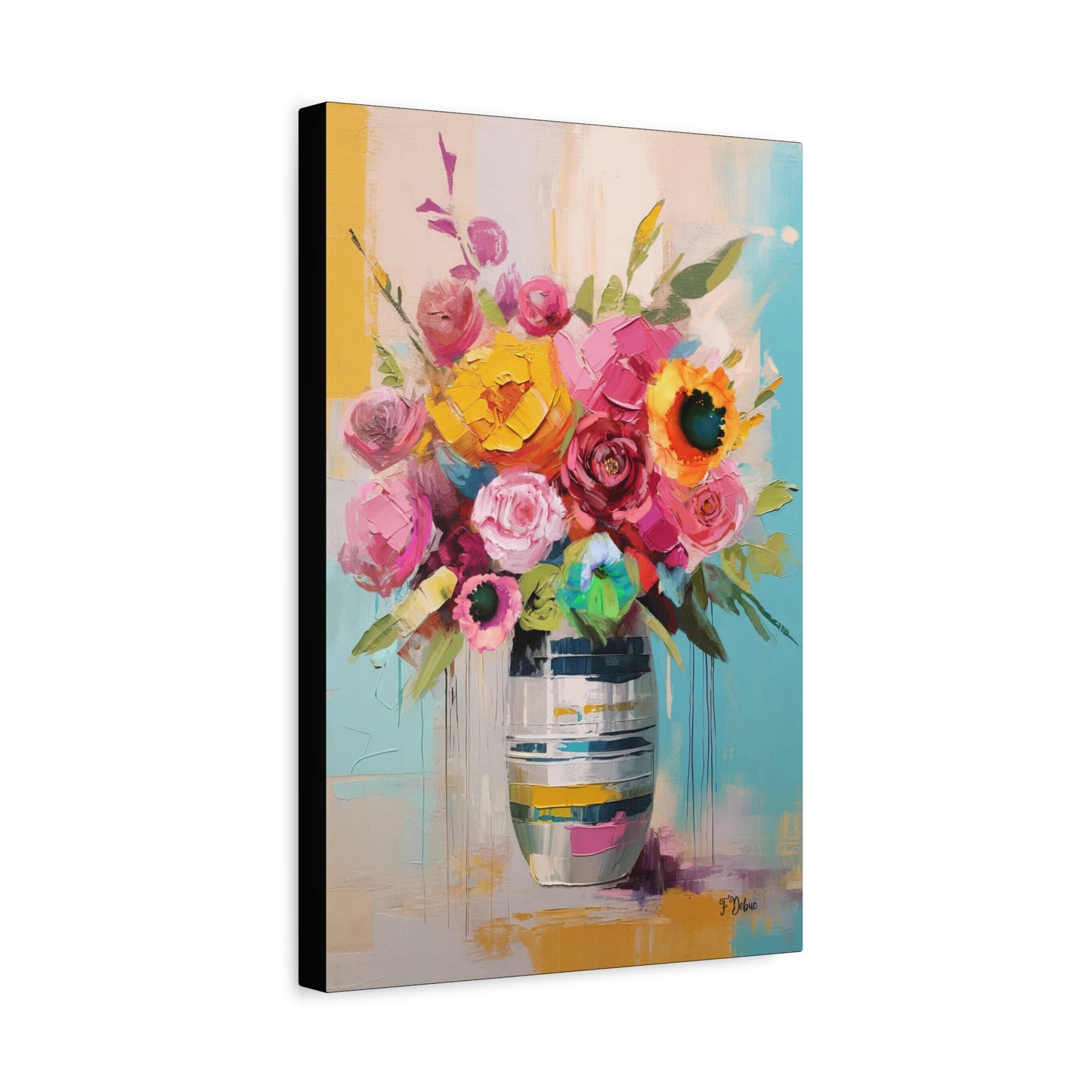 Vibrant Bloom - Canvas Wall Art