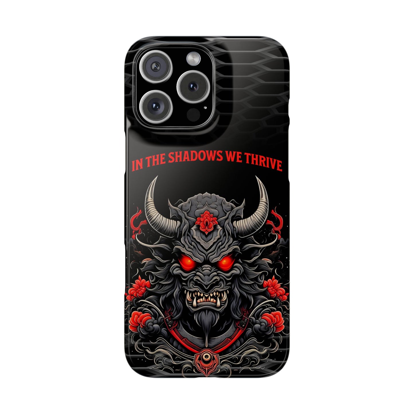 Embrace the Dark - iPhone Case