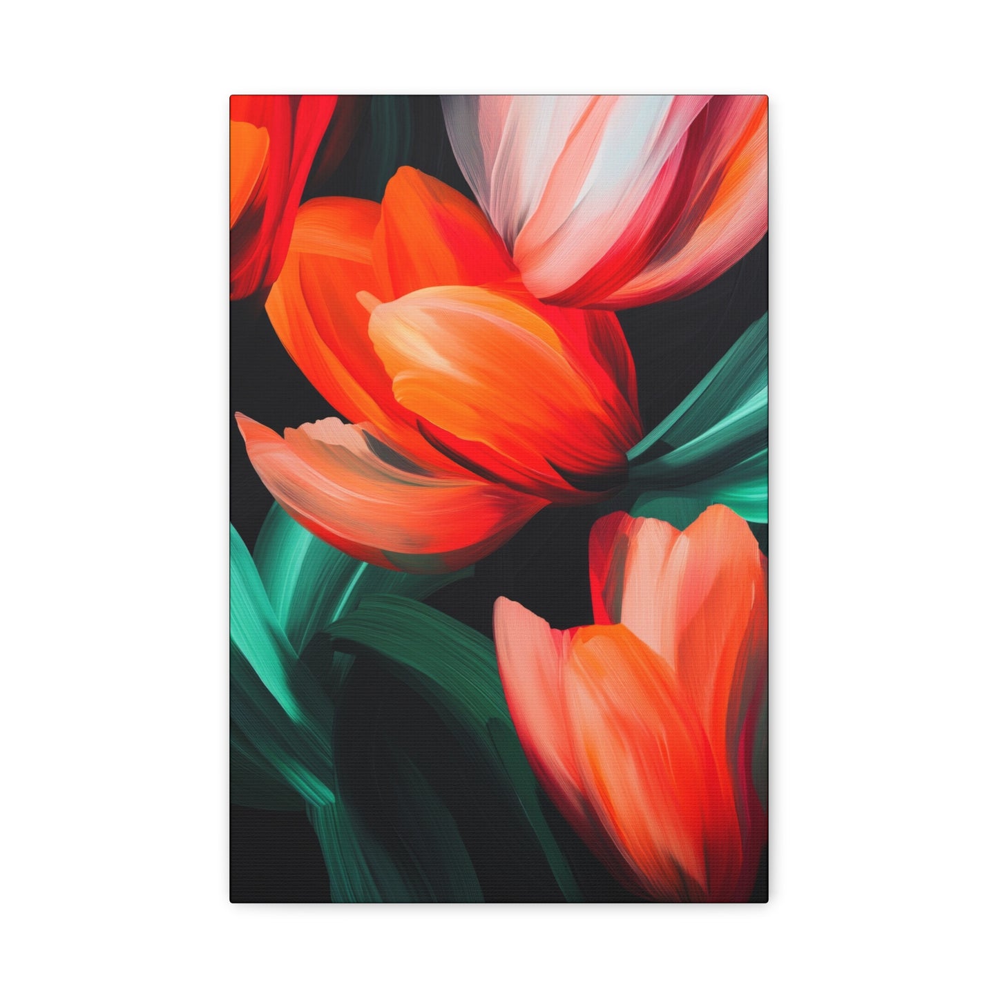 Petal Symphony - Canvas Wall Art