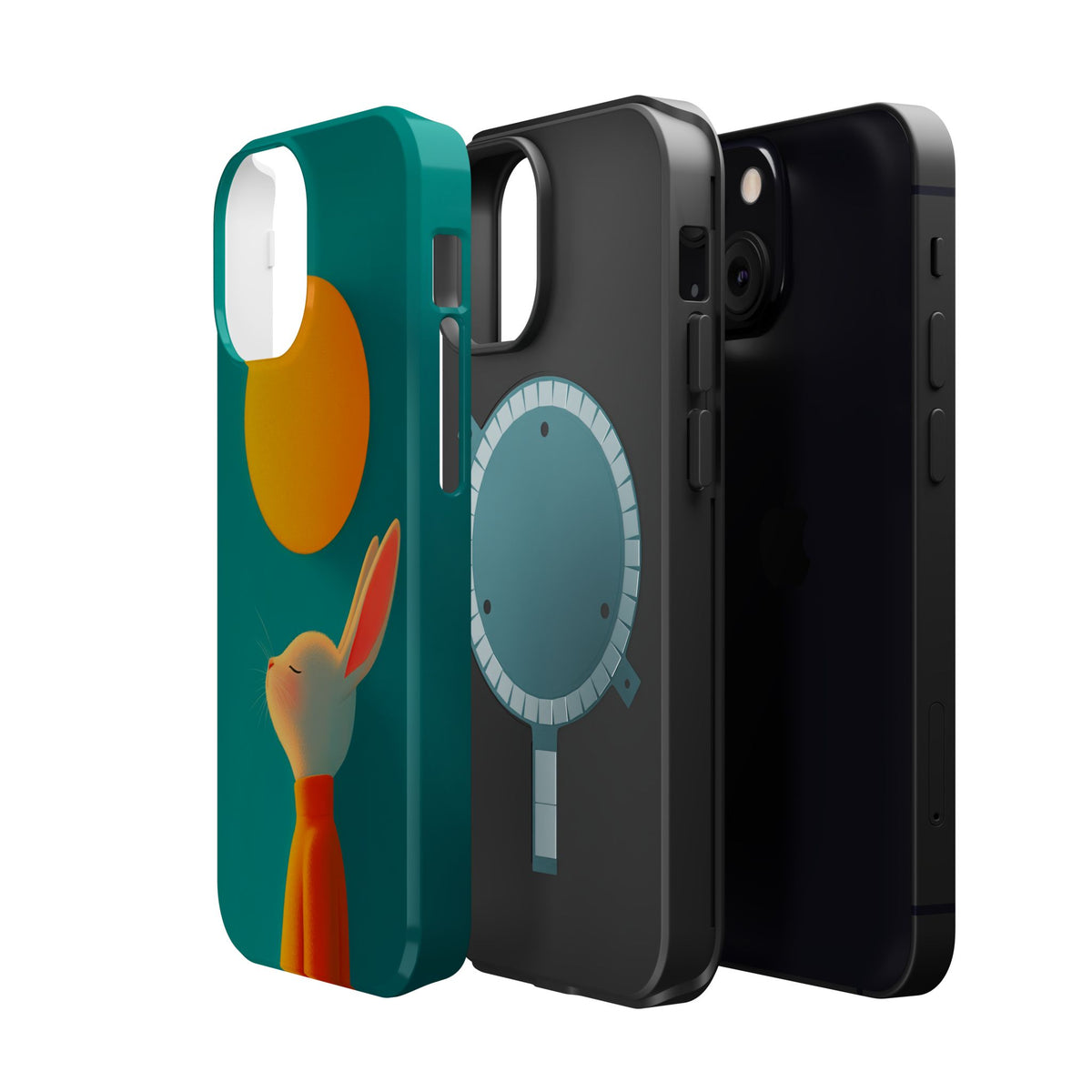 Golden Sun Bunny - Magnetic iPhone Case