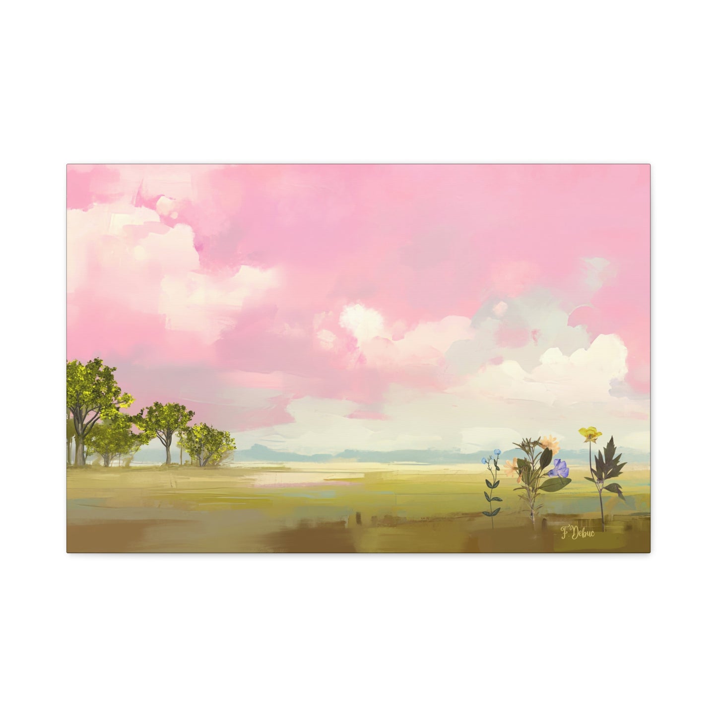 Pastel Serenity - Canvas Wall Art