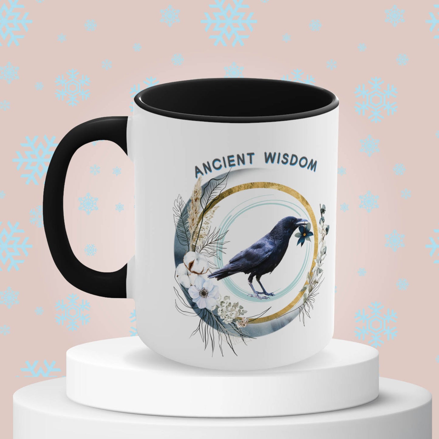 Raven Wisdom Mug