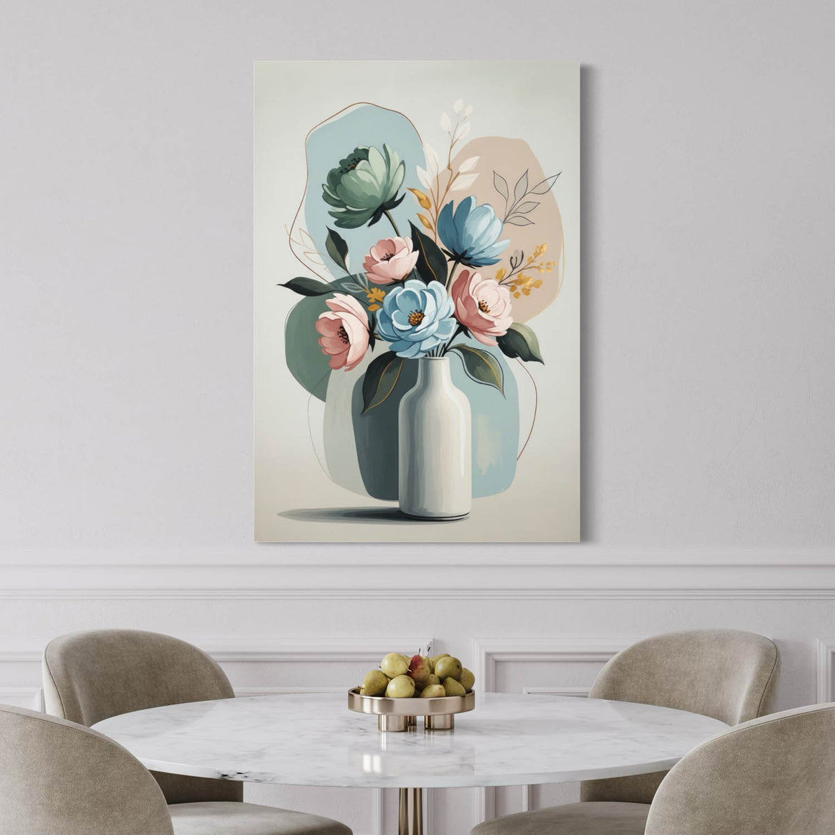 Floral Still Life - Canvas Wall Art