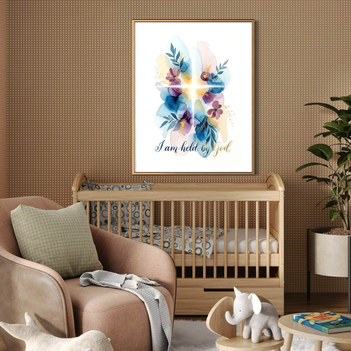 I Am Held by God - Art Print
