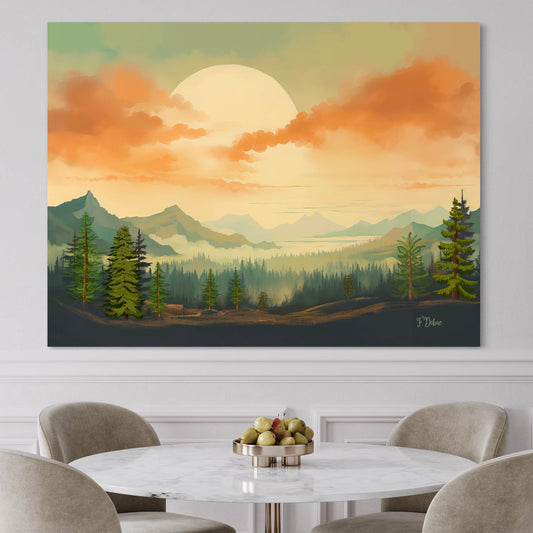 Whispering Pines - Canvas Wall Art