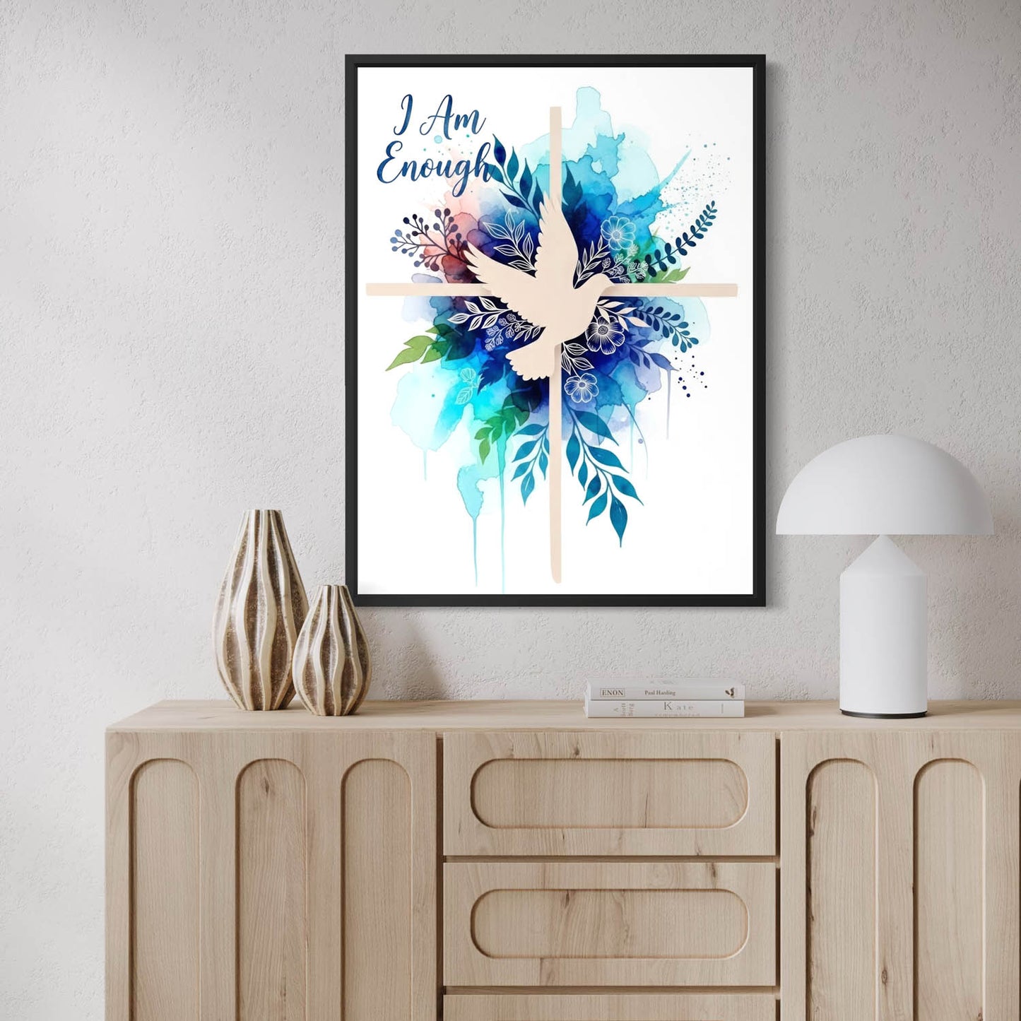 I Am Enough - Christian Art Print
