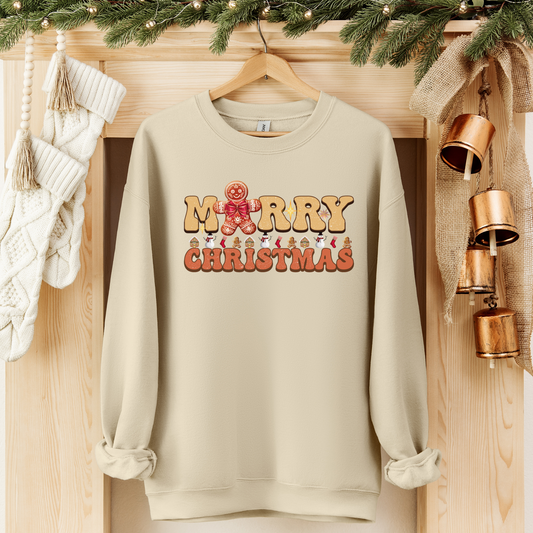 Gingerbread Christmas Sweatshirt
