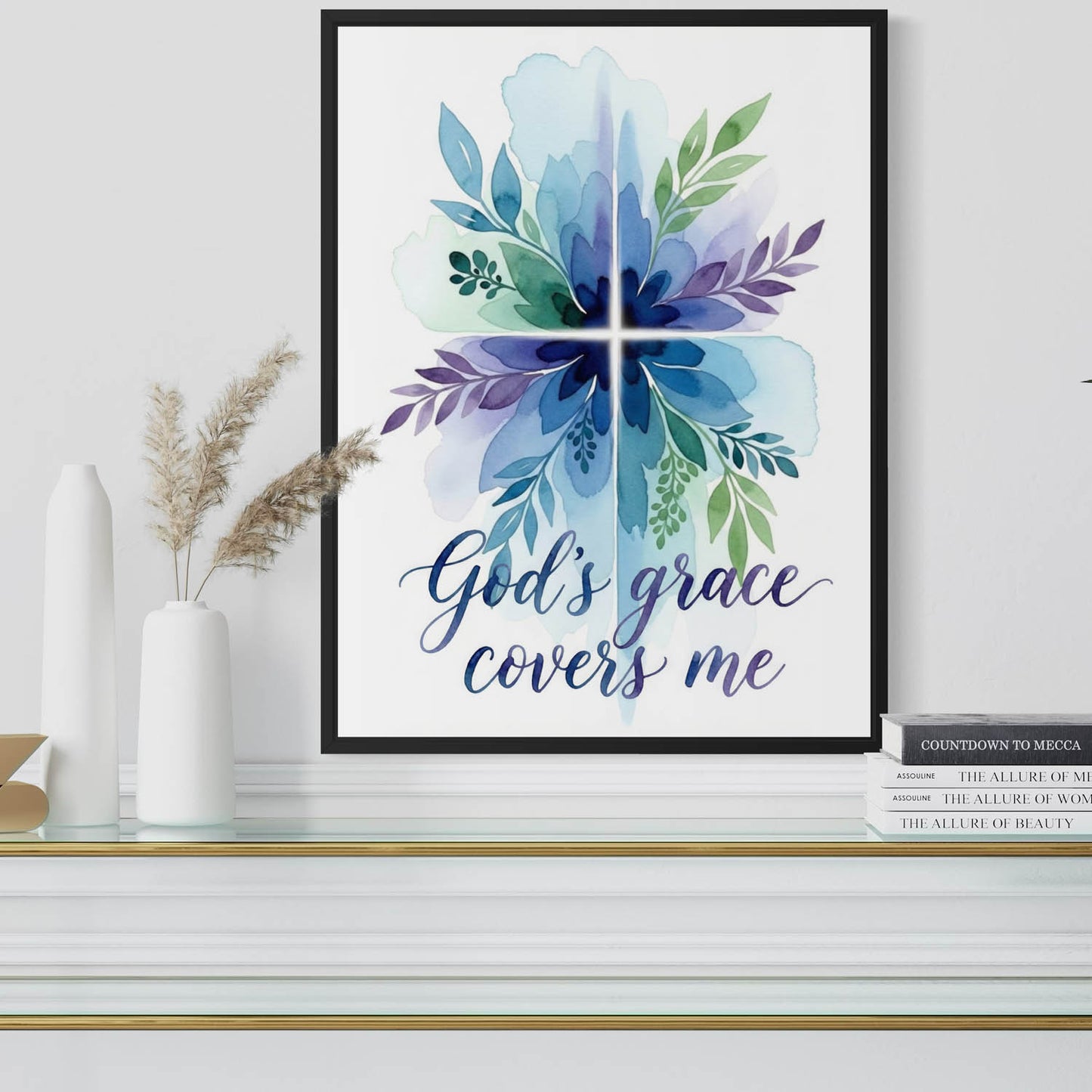 God's Grace - Christian Art Print