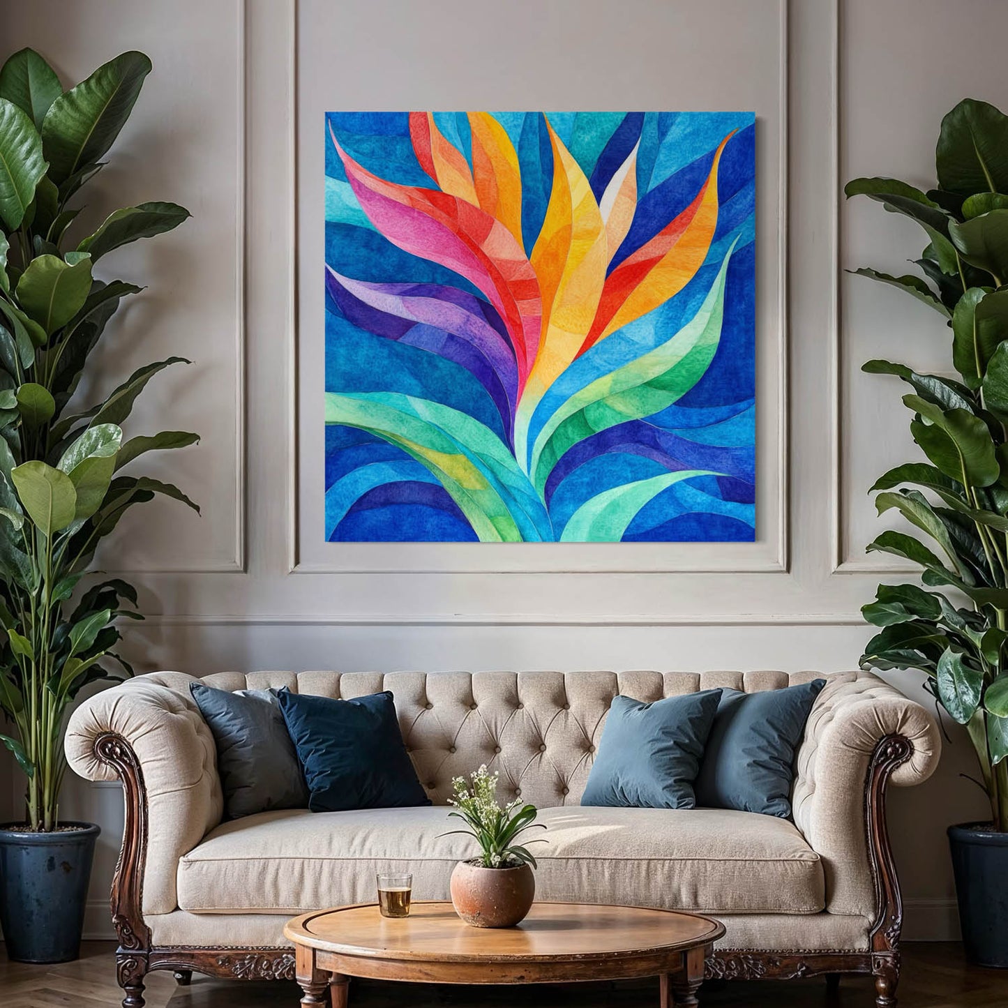 Whispered Leaves - Canvas Wall Art