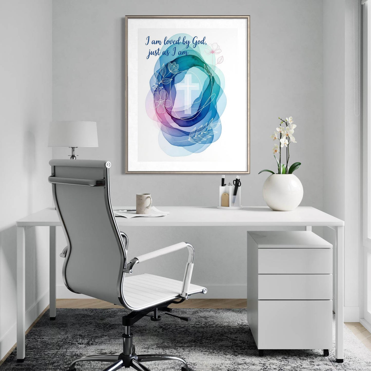 I Am Loved by God - Art Print