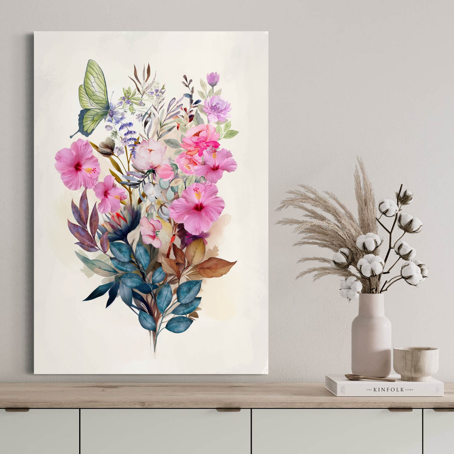 Ethereal Bloom - Canvas Wall Art