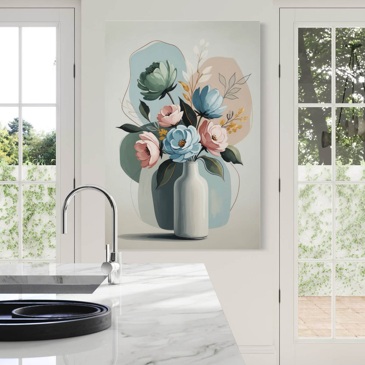 Floral Still Life - Canvas Wall Art